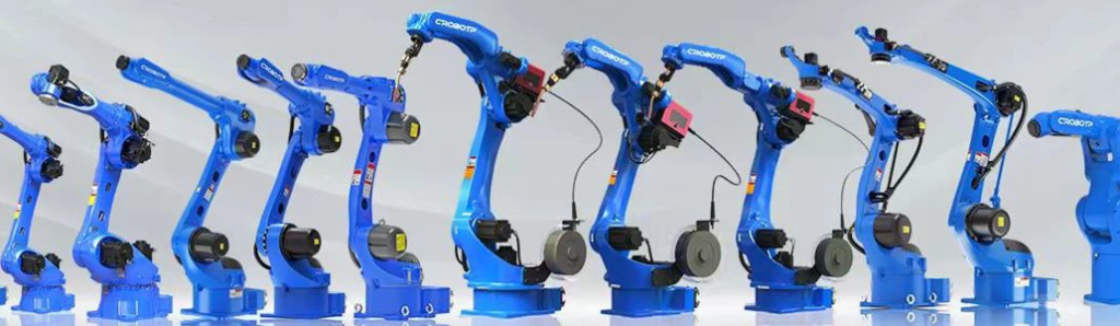 Robot industrial CRP en aplicación de manufactura