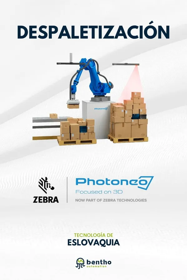 Despaletización robótica automatizada con visión artificial