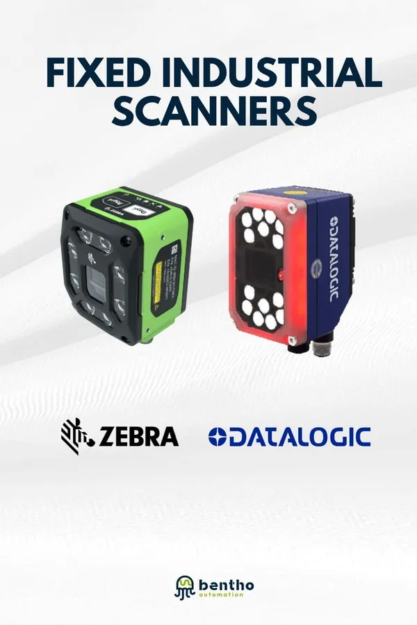 Lectores de códigos fijos industriales para automatización